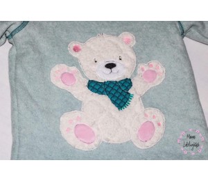 Stickdatei - Schneetiere Eisbär